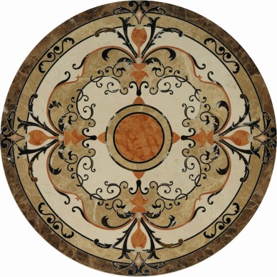 Alibaba Best Wholesale wall and floor waterjet marble medallion and border