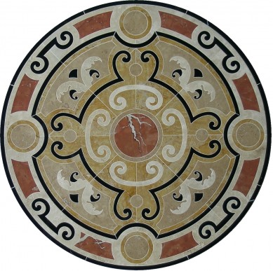 Alibaba Best Wholesale wall and floor waterjet marble medallion and border