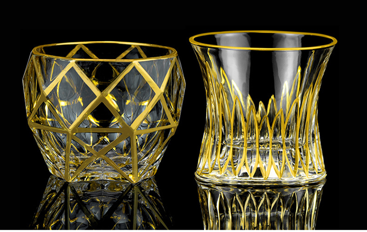 Gold Rim Glassware10