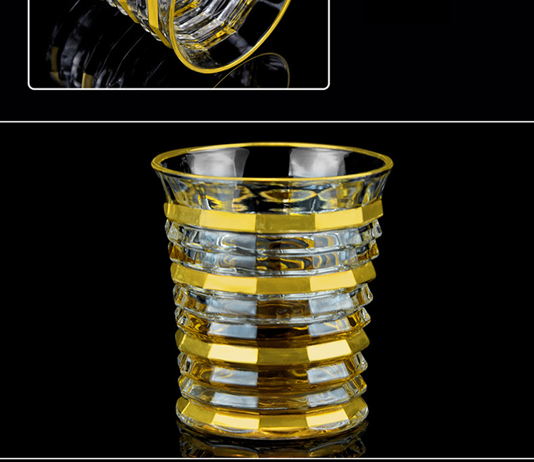 Gold Rim Glassware11