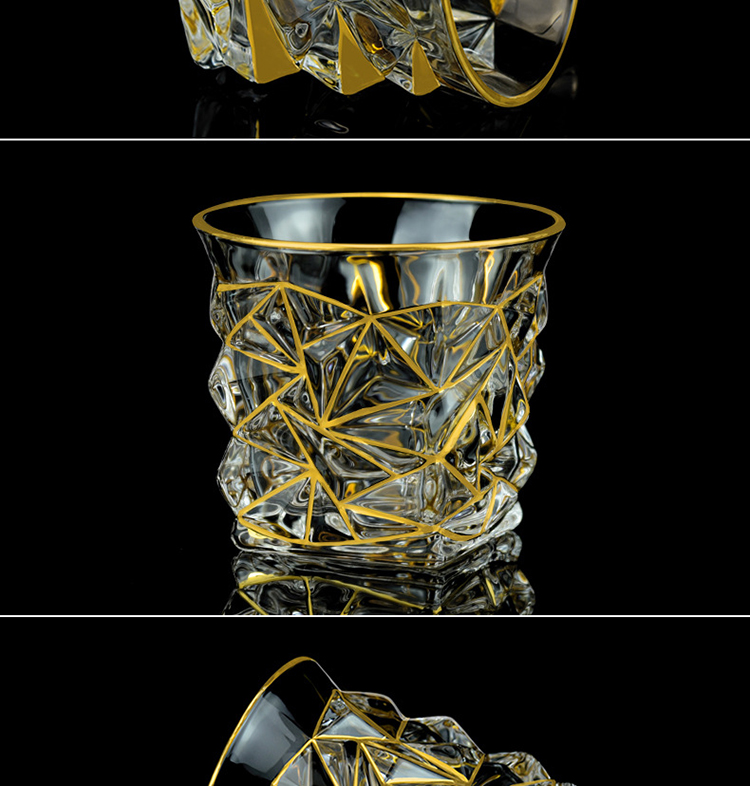 Gold Rim Glassware13