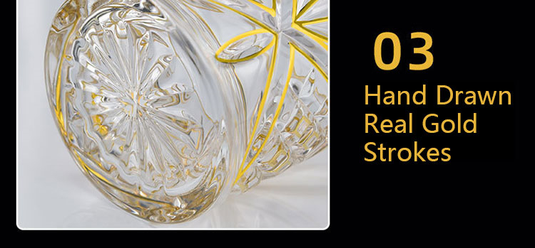 Gold Rim Glassware13