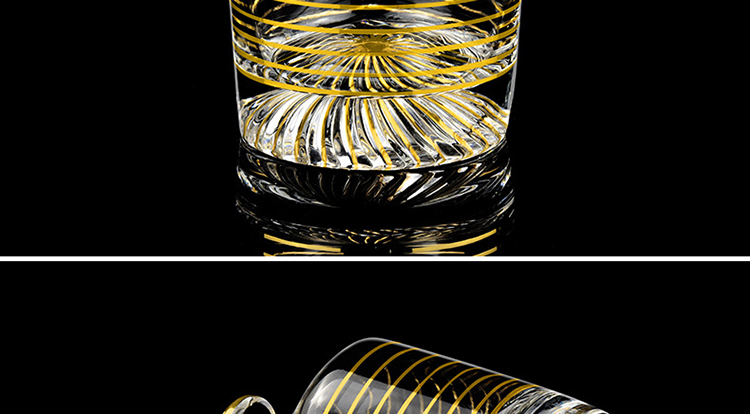 Gold Rim Glassware13