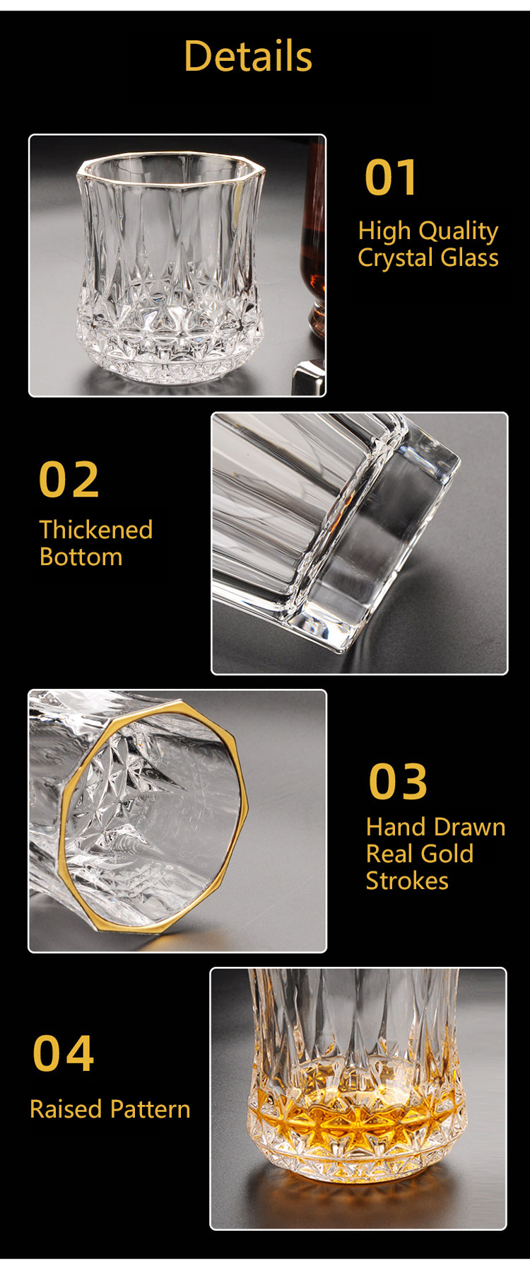 Gold Rim Glassware14