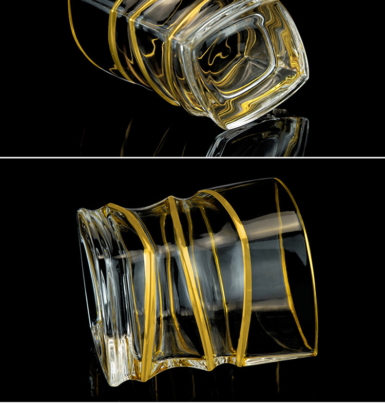 Gold Rim Glassware14