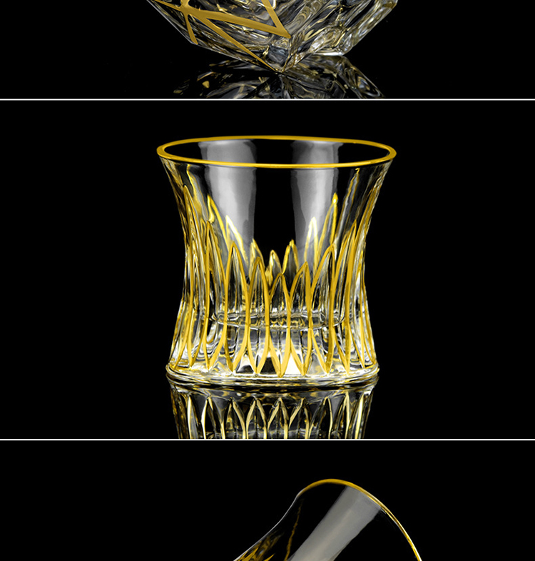 Gold Rim Glassware15