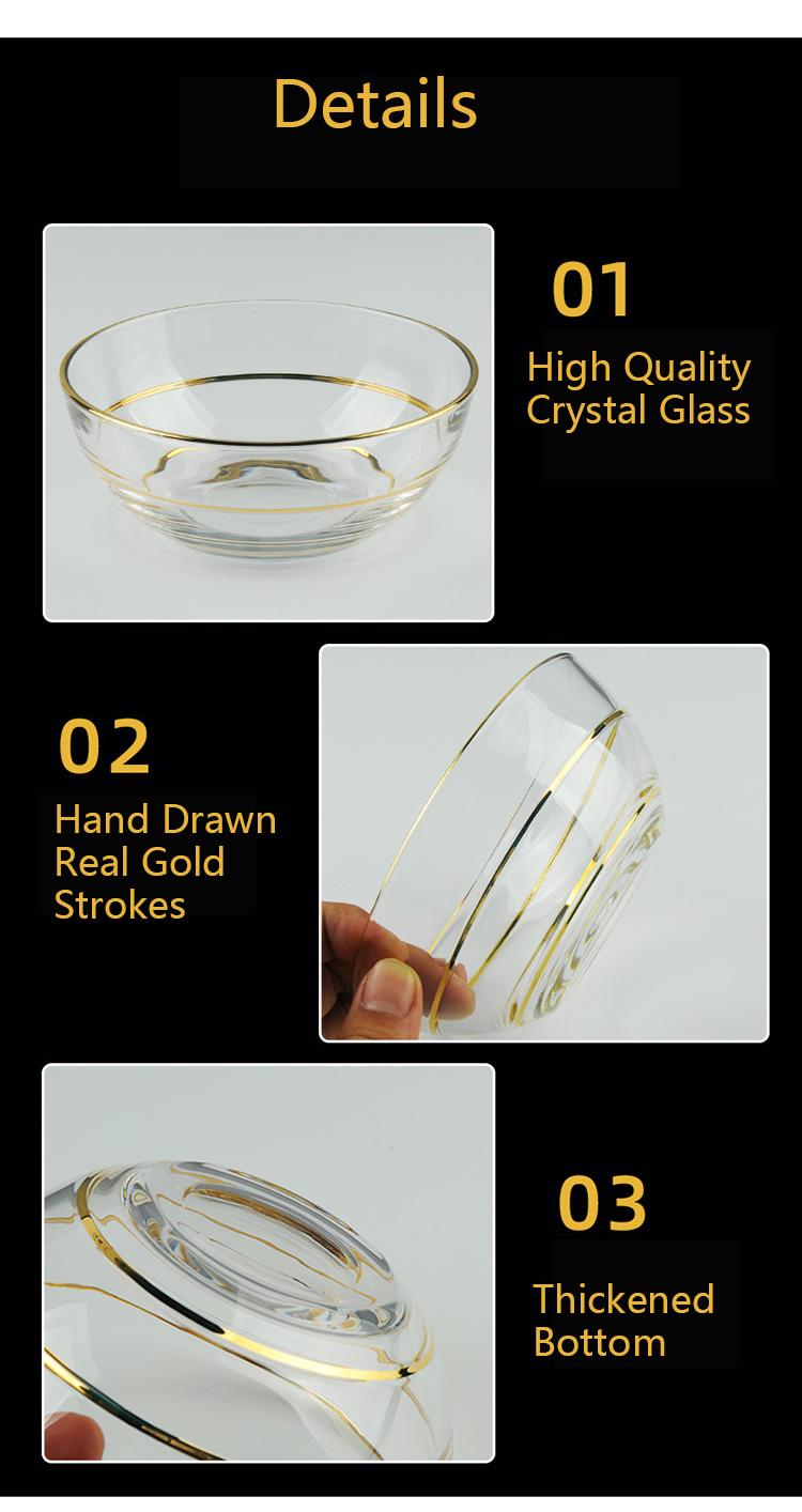Gold Rim Glassware15