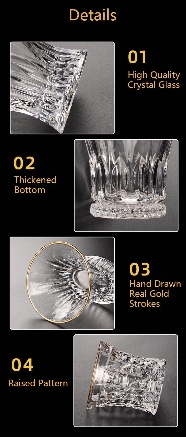Gold Rim Glassware16