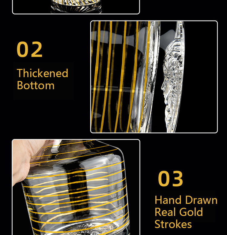 Gold Rim Glassware17