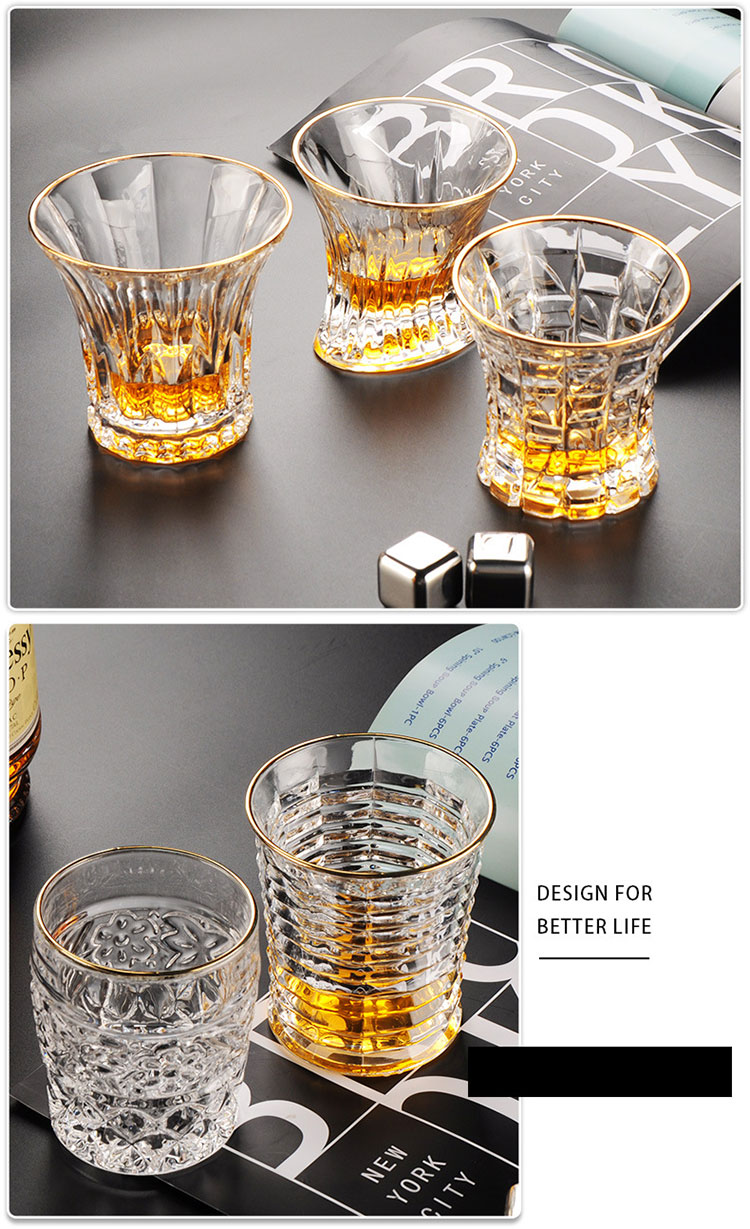 Gold Rim Glassware21