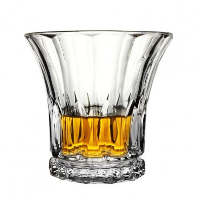 Luxury Lead Free Whiskey Wine Glass Gold Rim Custom Gold Trim Whiskey Tasting Glasses For Bar Party Home