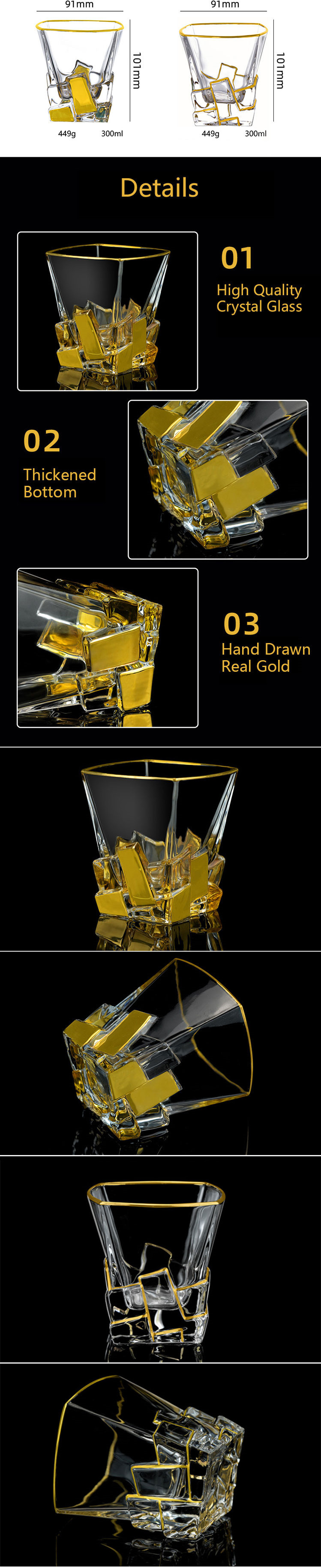 Gold Rim Glassware8