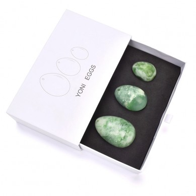 SHUNSTONE Natural Quartz xiuyan jade Stone Yoni Egg Dijual