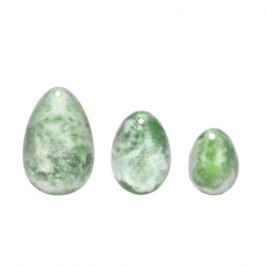 SHUNSTONE Natural Quartz xiuyan jade Stone Yoni Egg For Sale