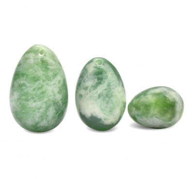 SHUNSTONE Natural Quartz xiuyan jade Stone Yoni Egg For Sale