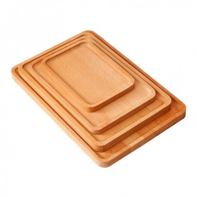custom beech wood tray restaurant wooden food serving trays wholesale