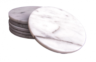 Marble home accessories Nature luxury cup mat Nature marble coster
