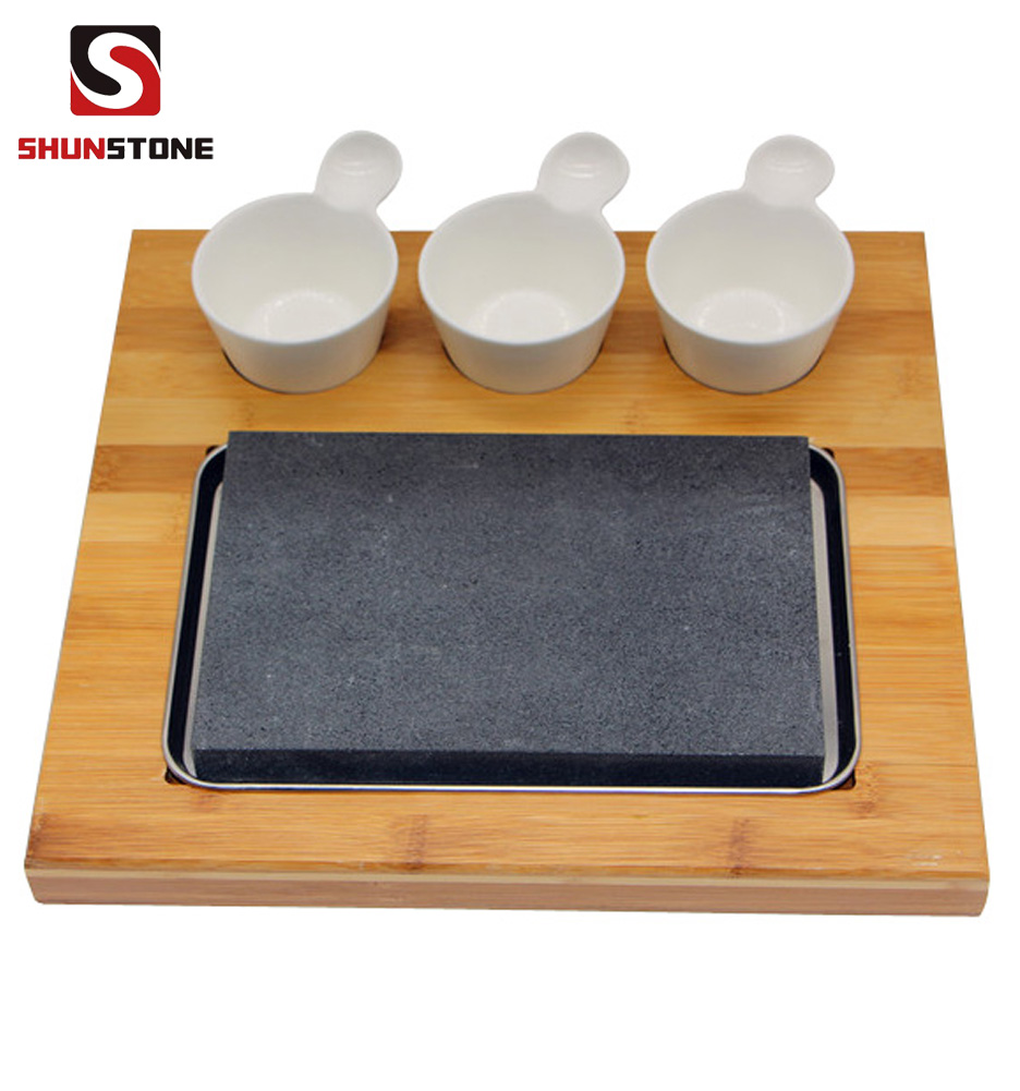 High PerformanceCup Coaster - Chinese factory OEM  Grill Steak On The Stone Set Hot Rock Grill indoor BBQ  – Shunstone