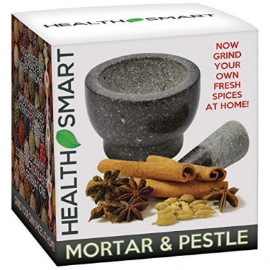 SHUNSTONE Health Smart Granite Mortar and Pestle