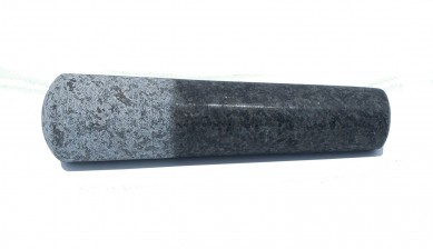 SHUNSTONE Black Granite Mortar Pestle Natural Stone Grinder for Spices
