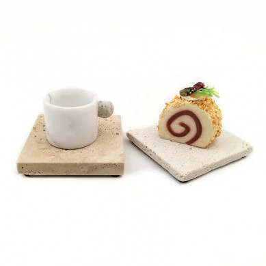 natural stone kitchen Ramadan trinket trays restaurant decoration interior cups and saucer diamond painting coasters