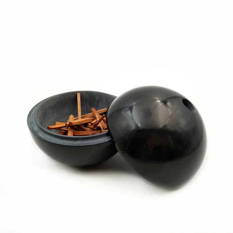 Well-designed Wine Accessories - Buddha black Ramadan Tabletop retro Sphere Middle East arabic Aroma gift candles home fragrance Aromatherapy incense burner – Shunstone