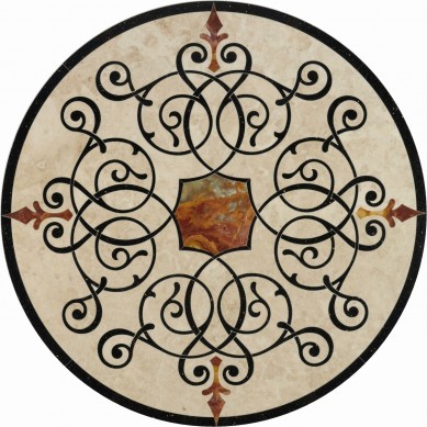 Cheapest Marble Medallion Custom Floor Design Custom Marble Medallion Customized Floor Medallion from China Factory