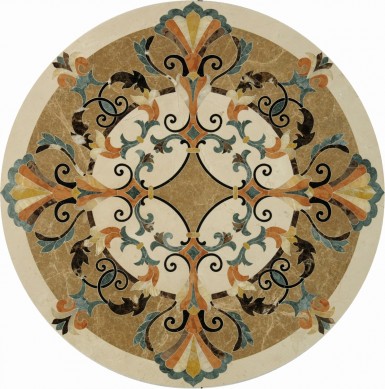 Cheapest Marble Medallion Custom Floor Design Custom Marble Medallion Customized Floor Medallion from China Factory