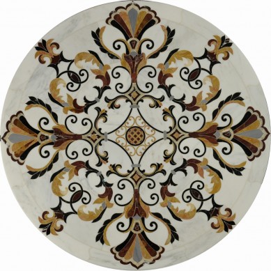 Cheapest Marble Medallion Custom Floor Design Custom Marble Medallion Customized Floor Medallion from China Factory