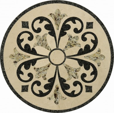 Direct Factory Polished Water Jet Marble Floor Medallions Pattern with Good Price