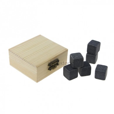 Engros 9 stk af Whisky Stones Genanvendelig Ice Cube Billige Whisky Gave kit