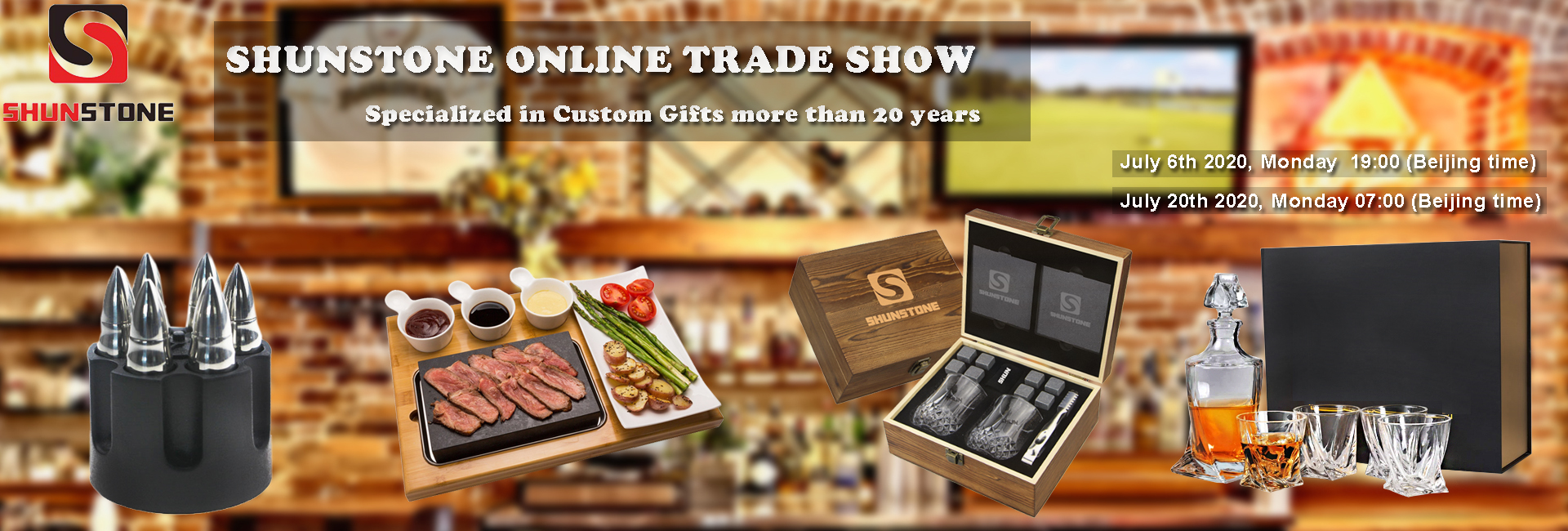 SHUNSTONE ON LINE TRADE SHOW on www.alibaba.com