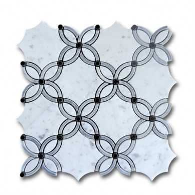 carrara-white-mixed-italy-gray-waterjet-mosaic (2)