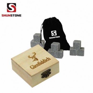 Factory Price Logo Ice Cubes -
 Cheap price 9 pcs of Whisky stone and high quantity whisky cube stone – Shunstone