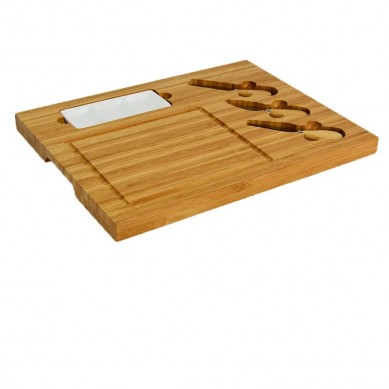 Personalized Charcuterie Planks Bamboo Chopping Board with Knife Set,Wood Cheese Cutting Boards Engraved Butcher Blocks