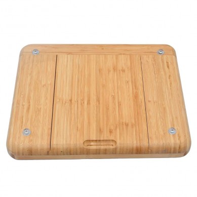 New Products 2023 Unique Ceramic Thin Cheese Grazing Board Trays Bamboo Flat Fruit Food Platter and Knife Set for Party