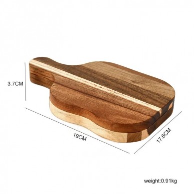 Acacia Wood Cheese Board and Knife Set Platter Serving Tray Charcuttery Meat Platter With Knife Set For Mother’s Day