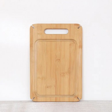 Wholesale Natural Bamboo Wood Safe Cutting Chopping Board