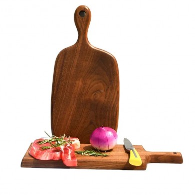 Custom Sushi Solid Bamboo Cheese Cutting Wood And Marble Chopping Charcuterie Board With Handle Serving Platter