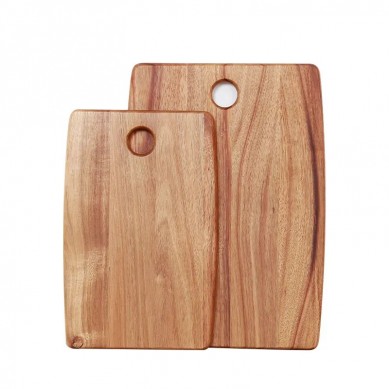 Good Quality Durable Rectangle Acacia Wood Cheese Cutting Board Wooden Pizza Serving Board for Christmas Gift