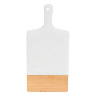 Acacia Wood and Marble Cheese Board Cutting Board Charcuterie Boards for Meat Fruit Crackers