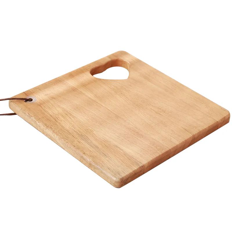 Popular Design for Wooden Wine Gift Box - Creative Design Kitchen Bamboo Cutting Board Chopping Plate With Heart Shape Hole – Shunstone