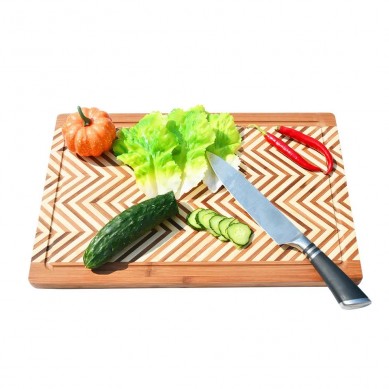 Bamboo Kitchen Chopping Block Wood Cutting Chopping Board High Quality Large Organic