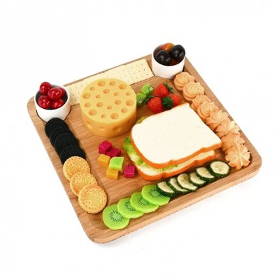 One Drawer Premium Cheese Cutting Board Set – Charcuterie Board Set and Cheese Serving Platter
