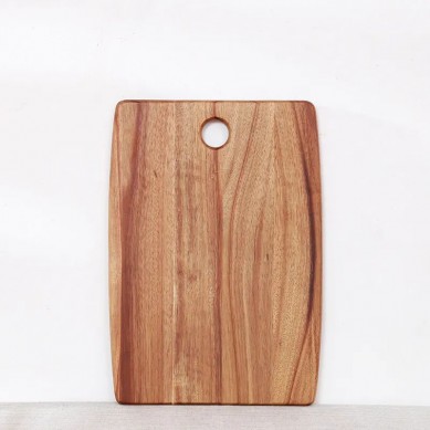 Good Quality Durable Rectangle Acacia Wood Cheese Cutting Board Wooden Pizza Serving Board for Christmas Gift