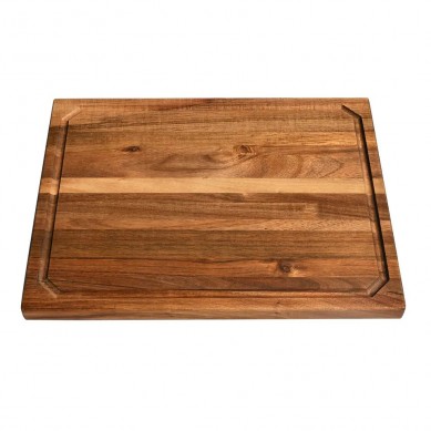 Eco-friendly Multi Purpose Double Side Large Acacia Wooden Chopping Board with Juice Groove & Handle Hole for Meat Vegetables