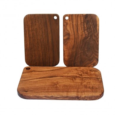 Mini Butcher Block Rubber Vegetable Fruit Walnut Acacia Wooden Bamboo Chopping Custom Wood Boat Cutting Board Set Tray