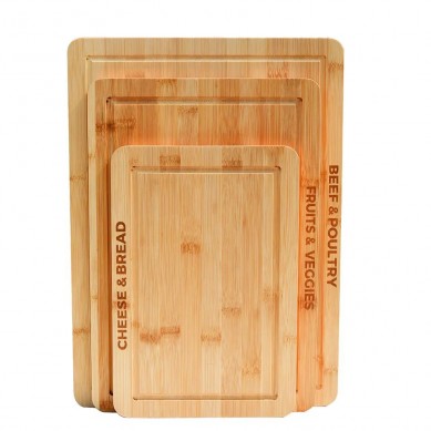Bamboo Wooden Walnut Watermelon Workstation Cutting Board Set over the Sink for Kitchenware