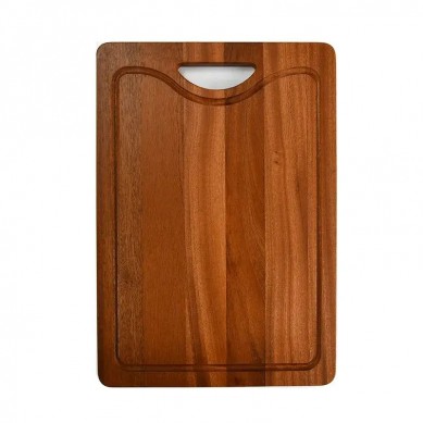 Bamboo Cutting Board with Juice Groove Kitchen Chopping Board for Meat Butcher Block Cheese and Vegetables