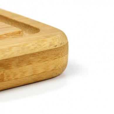 High Quality Large Organic Bamboo Kitchen Chopping Block Wood Cutting Chopping Board with Juice Groove